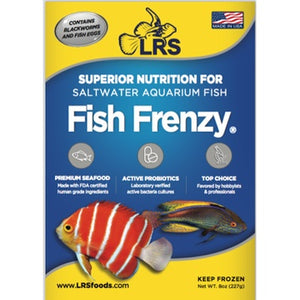 LRS Fish Frenzy Frozen Food 8oz Pack