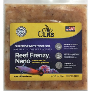 LRS Reef Frenzy Nano Frozen Food 4 oz Pack