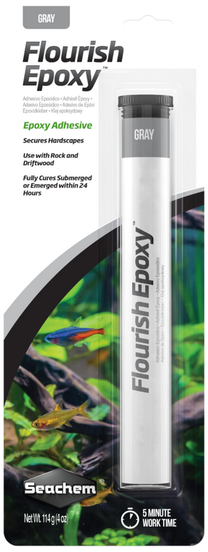 Seachem Flourish Epoxy - Gray Underwater Epoxy Putty