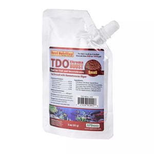 Reef Nutrition TDO Chroma BOOST Small Granule Fish Food 3 oz