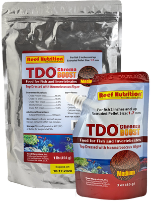 Reef Nutrition TDO Chroma Boost Pellets 3oz