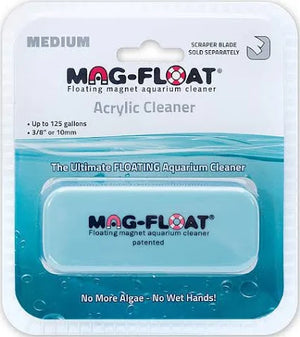 Mag-Float Mag Float 125 Medium Acrylic Aquarium Cleaner