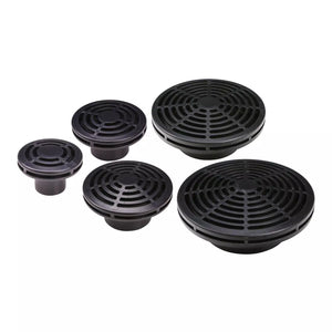 Lifegard Aquatics Low Profile Bulkhead Overflow Strainers