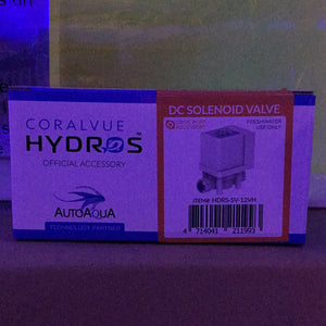 CoralVue hydros DC solenoid valve